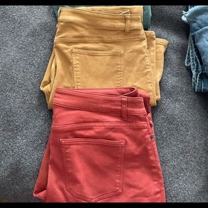 Dress Barn Gold Denim size 12